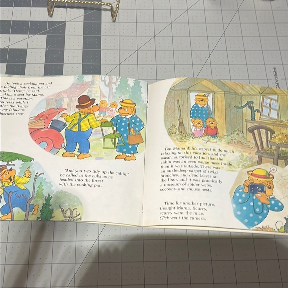 The Berenstain Bears 'Too Much Vacation' Book - Picture 5 of 6